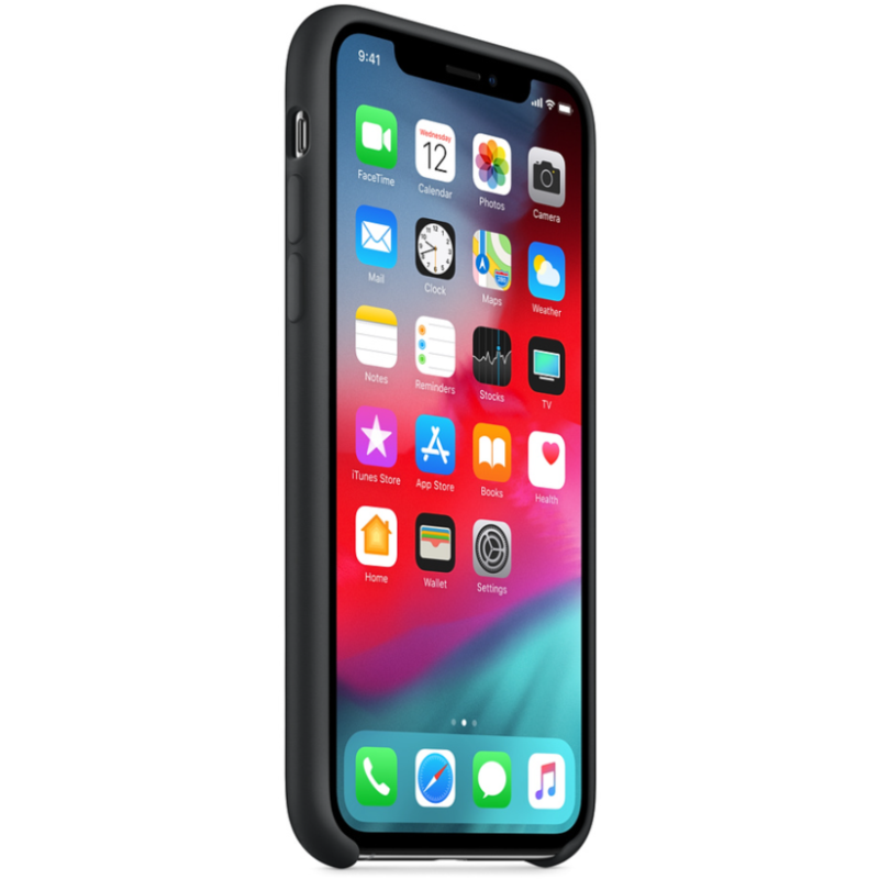 Apple Official iPhone XS MAX Silicone Case - Black (Open Box)