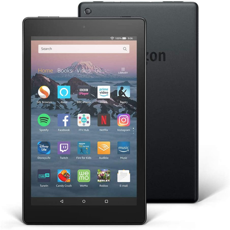 Amazon Fire HD 8 Tablet (16GB) Black - (Graded Condition)