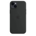 Apple Official iPhone 14 Plus Silicone Case with MagSafe - Midnight Black (Open Box)