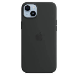 Apple Official iPhone 14 Plus Silicone Case with MagSafe - Midnight Black (Open Box)