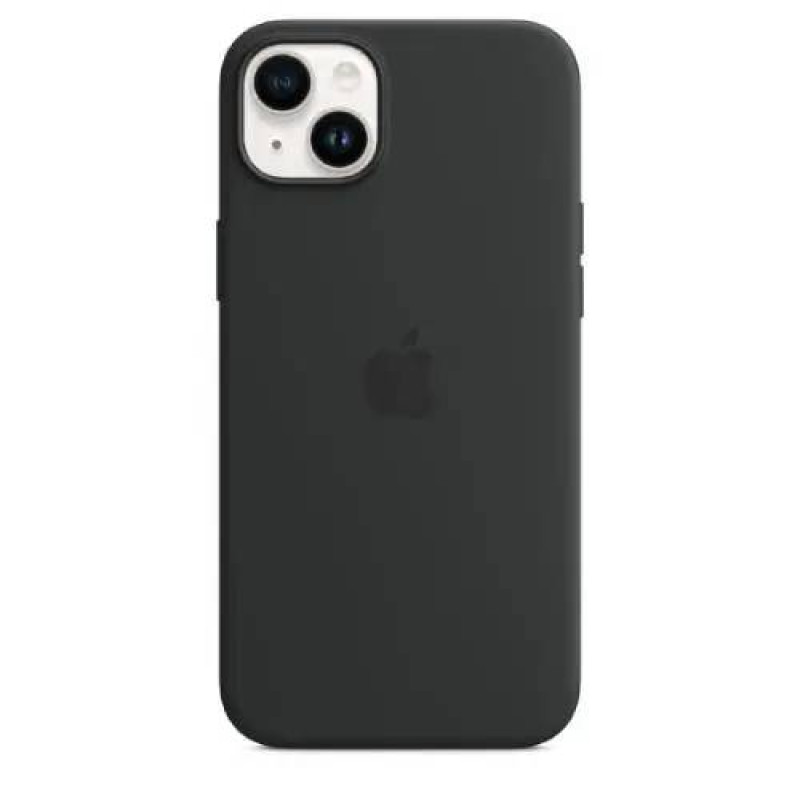 Apple Official iPhone 14 Plus Silicone Case with MagSafe - Midnight Black (Open Box)