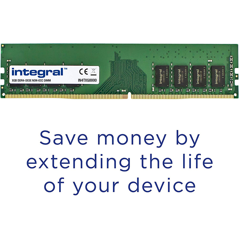 Integral 16GB (2x 8GB) 2400MHz DDR4 DIMM PC Memory Module Kit