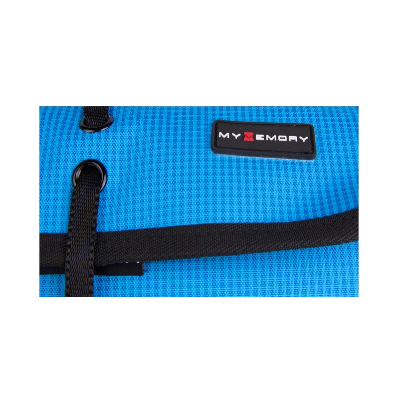 MyMemory Multi Cable, USB and Card Travel Case - Blue