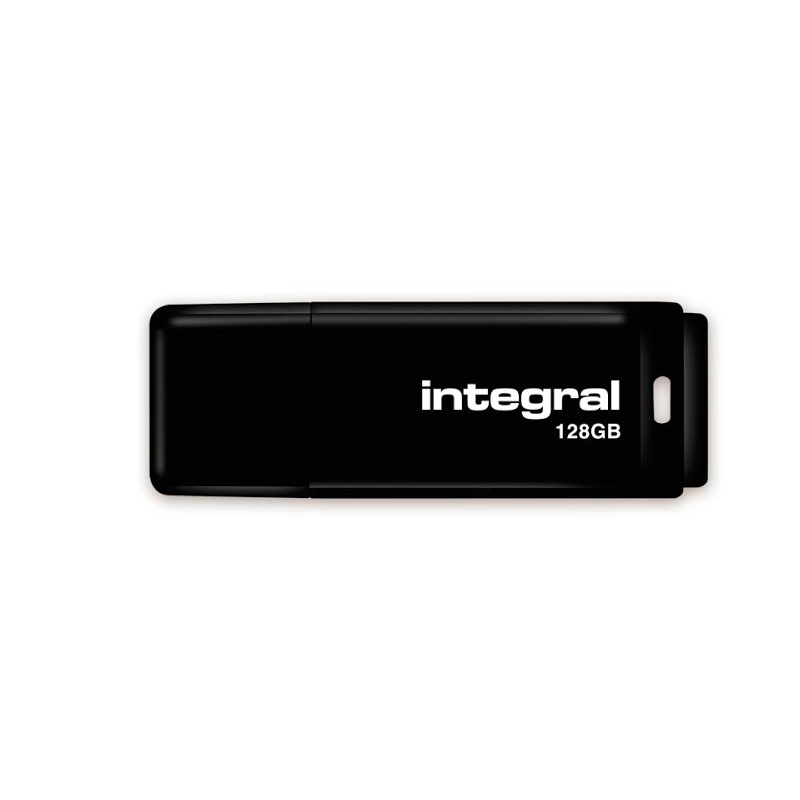 Integral 128GB USB Flash Drive - 12MB/s - Black