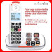 Swissvoice XTRA 2355 Cordless Phone, 30 Mins Answering Machine White