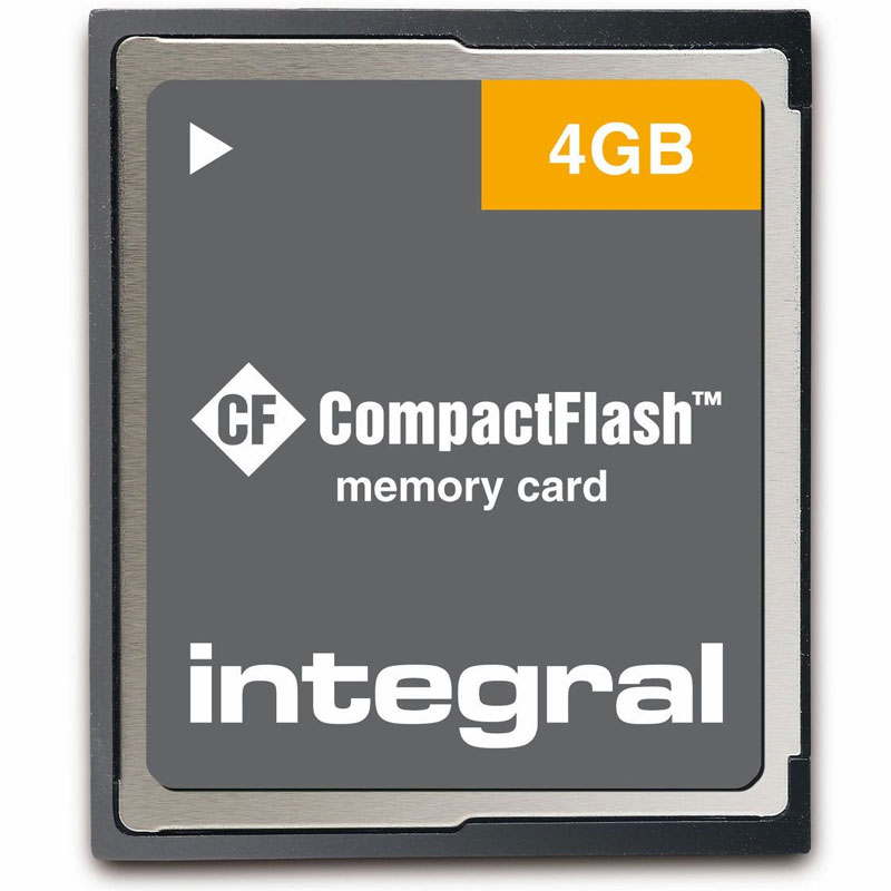 Integral 4GB Compact Flash Card