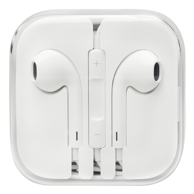 Apple EarPods with Remote and Microphone 3.5mm Jack Adapter - White